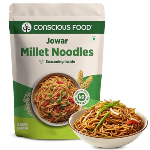 Conscious Food Millet Noodles | 162g | No Preservatives| No Maida | No Msg | No Artificial Colors or Flavors, No Trans Fat & Cholesterol — image 5