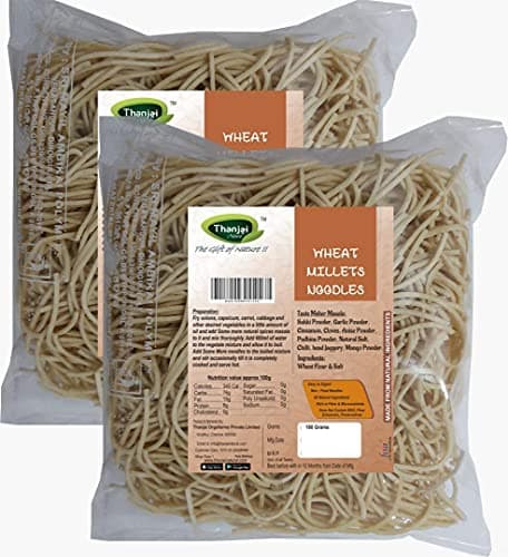 Thanjai Natural Wheat Noodles 180 Grams X 2 (360 Grams) of Homemade Natural Noodles(No Preservatives, No Maida, No Artificial Extract) — image 5