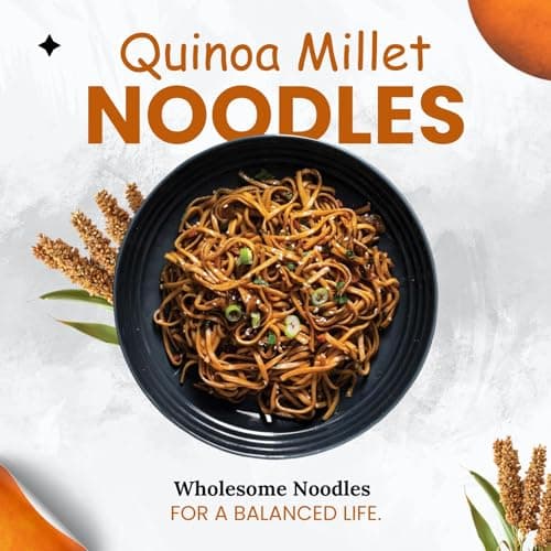 Healthy Master Quinoa Millet Noodles | 2 Pack x 200g | No Maida, No MSG | Not Fried | Ready to Cook | Vegan Noodles | Healthy Noodles for Kids & Adults — image 8