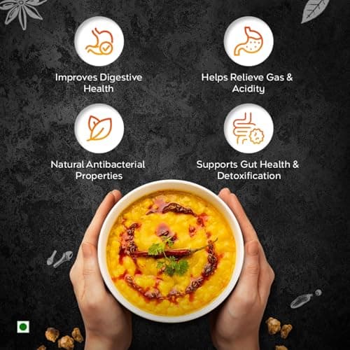 Pushp Shahi Hing | 50g | Strongest Hing Powder | Asafoetida with Strong Aroma & Authentic Flavor | Quality Blend | Perfect for Cooking & Seasoning | No Preservatives (Pack of 1) — image 6