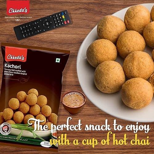 Chheda's - Kachori - Crispy Spicy Snack - with Spicy Mixture Filling - 300 Gm Pack of 1 — image 4