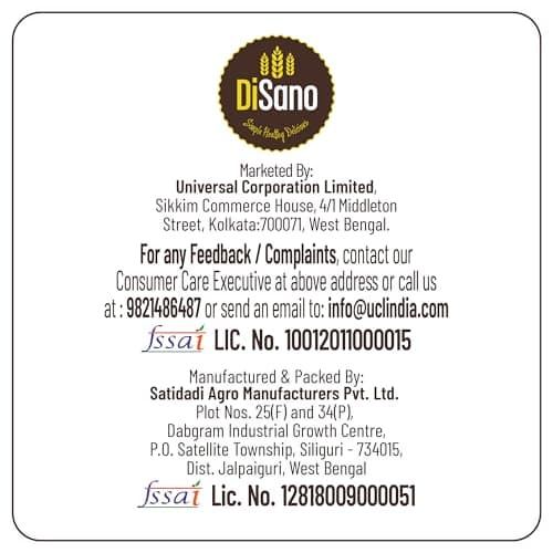 DISANO Wheat Vermicelli,No Maida,850 Gram - Cholesterol Free,unflavored — image 8