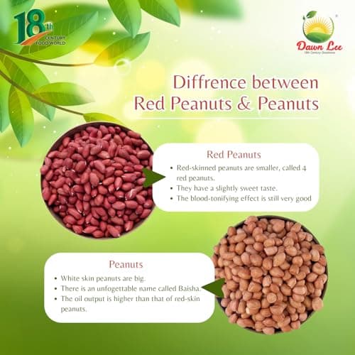 Dawn Lee Raw Desi Red Peanuts | Mildly Roasted | High Protein & Fiber | Groundnut | Moongfali | Sing Dana | Premium Fasting Snack for Navratri, Ekadashi and Jain fasting | Non-GMO | Resealable Kraft Bag – 400g — image 7