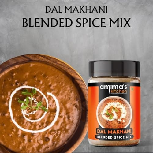 Amima's Kitchen Combo Of Shahi Paneer + Dal Makhani Jain Spice Mix (No Onion No Garlic) – 100 Grams (Pack of 2) | Blended Spice Mix | For Healthy and Delicious Cooking | No Synthetic Flavour & Color | Ready Masala Powder — image 6