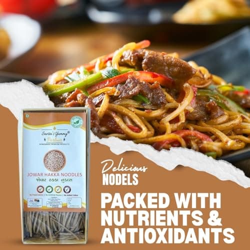 Savita's Yummy Jowar Hakka Noodles | Healthy Gluten-Free Millet Noodles | No Preservatives, No Artificial Flavour & Colour | 180g — image 5
