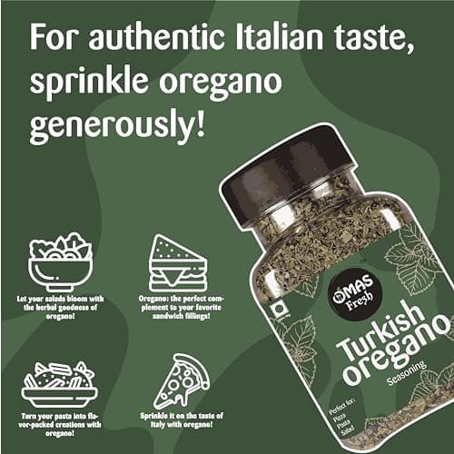 Omas Fresh Multi Seasoning Jain (No Garlic No Onion) Combo | Cheddar Cheese Powder 70g, Jain Peri Peri Masala 65g, Magic Noodles Masala 70g, Oregano Flakes 37g And Chilli Flakes 47g For Pizza, Soup, Popcorn And More Delicious Dishes | Zero added Colours, Fillers, Additives & Preservatives (Pack Of 5) — image 5