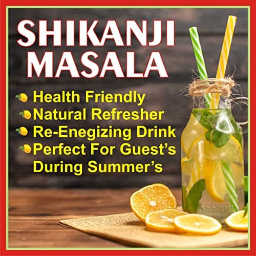 J Organics Khatta Meetha Shikanji Masala - Instant Summer Drink Mix | Natural Spices | Refreshing Taste | Kids' Favorite | Shikangi Powder | 100 grams Pack — image 4