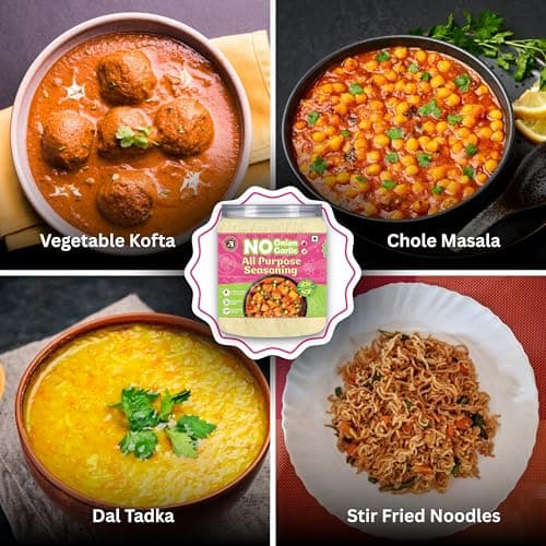 Brew Lab All-Purpose Seasoning (No Onion & Garlic) | Jain-Friendly Multipurpose Masala for Cooking | Perfect for Fries, Snacks, Vegetables, Gravy, Pasta & More | 250g — image 5
