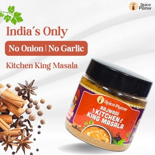 Spice Platter Rajwadi Garam Masala & Kitchen King Masala Combo | Authentic Rajasthani Spices | No Coriander, No Salt, No Onion, No Garlic | Pure Khade Masale | 100% Natural | 100g Each — image 3
