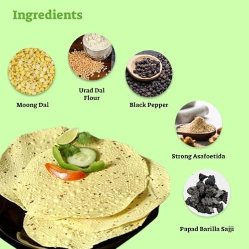 Om Uttam Moong Papad, 200gm — image 3
