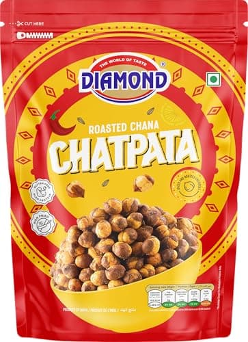 DIAMOND SING Chatpata Masala Chana, Bhuna Chickpeas Snacks & Namkeen, Healthy Snack (150g) — image 6