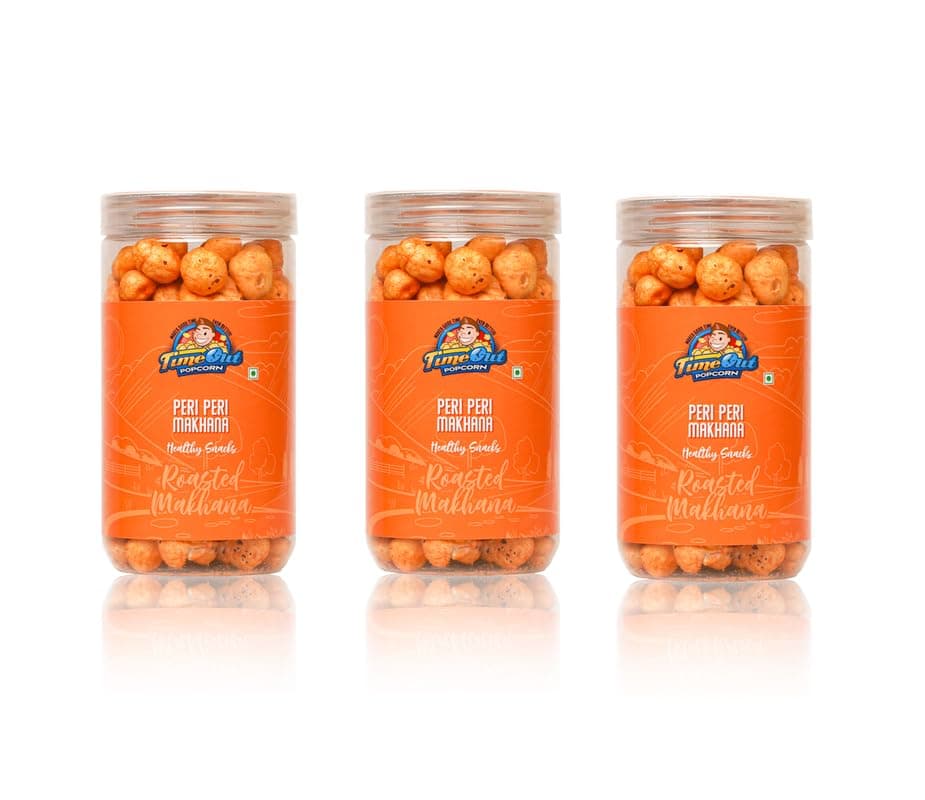 Time Out Popcorn Tomato Jain Roasted Makhana, Fasting Friendly, Plant-Based, Gluten-Free Snack, Pack of 2 x 70g — image 8