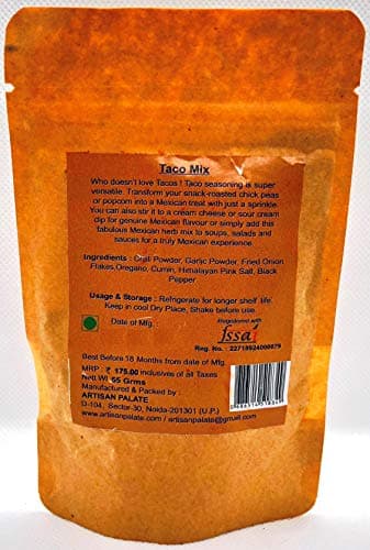 Artisan Palate - All Natural Ranch & Taco Mix Combo Pack of 55 Grams Each — image 2