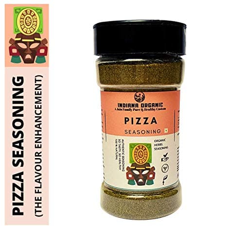 Indiana Organic Pizza Garlic Bread Seasoning - The Flavour Enhancement | Seasoning with Himalayan Herbs (150 Gram) No Onion and Garlic. — image 6