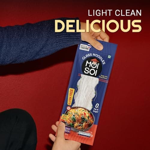 Moi Soi Thai Glass Noodles - Made with Mung Beans - 160gms — image 3