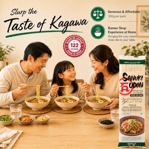 Ishimaru Premium Sanuki Ramen Noodles - 300g | Made in Japan | Highest Grade 100% Japanese Wheat | No Maida, No Preservatives, Not Fried but Dried, No MSG — image 8