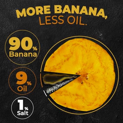 Dakshyn Malabar Salt n Pepper Banana Wafer Chips with Rock Salt (200g x Pack of 4) | Jain Snacks For Fasting Upvas | Oil Free Snacks | Healthy, Gluten Free, Vegan, Plant Based | Falahari Snack — image 5
