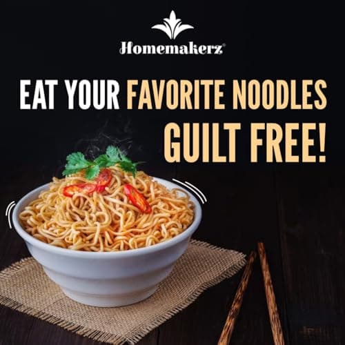 Homemakerz Banyard Millet Noodles, Natural, Preservative, Gluten & Fat Free, Not Fried & No Oil, Zero Maida & Wheat, Healthy & Tasty Hakka Millet Noodles With High Fiber, 200g — image 7