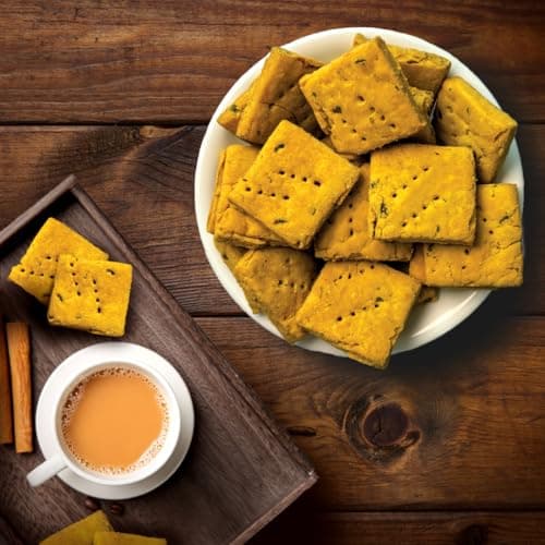 Prolicious Baked Mathri | 10g Protein, High Fiber | Healthy Weightloss Snack | No Palm Oil, No Transfat | Made with Whole Foods | 500g (2 X 250g each) — image 6