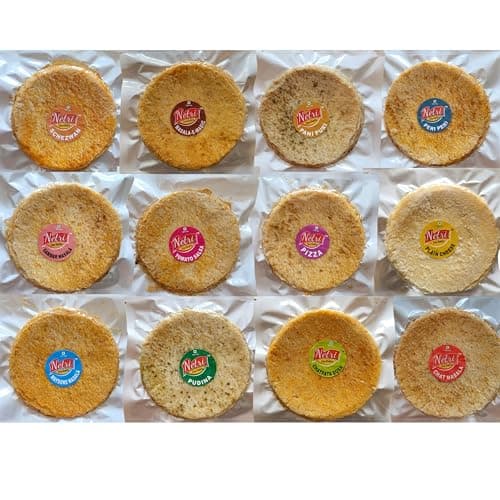 Netri Cheese Dosa Khakhra - 50 gms each, Pack of 4 | Ready to Eat Traditional Khakhra Snacks | Gluten Free Khakhras | Vacuum Packed Khakra Fresh Gujarati Snacks with No Onion & No Garlic | Roasted Dosa Khakhras — image 8