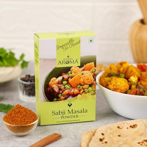 Kitchen Aromaa Sabji masala powder, No Onion - No Garlic, Jain Special Masala, 200 gm (Pack of 2) Zero added Colours, Fillers, Additives & Preservatives — image 2