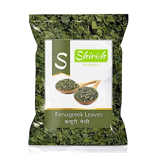 Shirish Masala Organic Kasuri Methi, Fenugreek Leaves, Dried Methi Leaves 100g Spices Masala — image 5