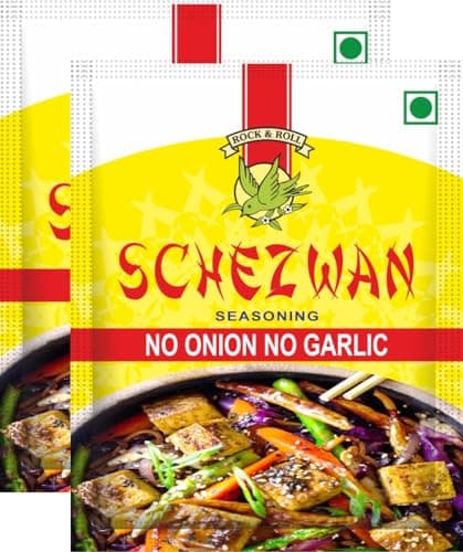 SCHEZWAN SEASONING NO ONION NO GARLIC (PACK OF 2)