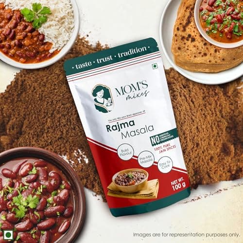 Mom’s Mixes Rajma Masala (Rajma Masala Powder) | Pre-Mix Masala | No Onion No Garlic (Jain Friendly) | Authentic North Indian Taste | No Preservatives | 200g — image 7
