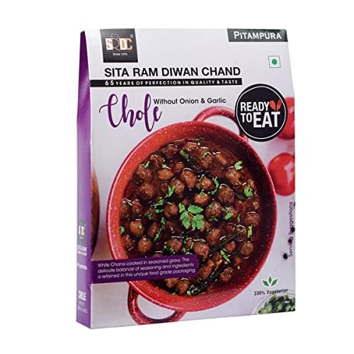 Sita Ram Diwan Chand Ready To Eat Chhole Without Onion & Garlic 300 Gram each | Tasty and Spicy Chhole, No Preservatives-No Artificial Flavors | Delicious Chhole Instant Food (Pack of 3) — image 4