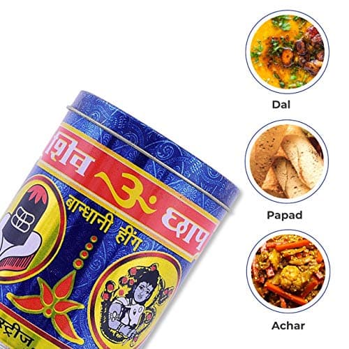 Shivom Brand Hathras Compound Hing Powder | Agmark Certified By Govt. | For Daily Use - No Garlic, No Onion | Healthy & Aromatic Asafoetida | 50 Gm. — image 4