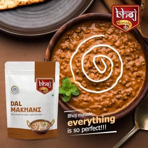 Bhoj Masale Dal Makhani Masala 200 GM each (Pack OF 2) | Dal Makhani Masala Natural And Fresh Authentic Spice Blend.No Colour, No Preservatives, No Onion & No Garlic (Jain Masala) — image 6