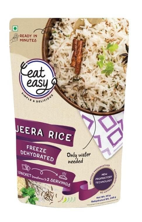 Eat Easy Ready to Eat Jain Schezwan Rice– 95g Just Add Hot Water & Cook — image 7