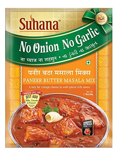 Suhana No Onion No Garlic Pack Combo of 6 (Paneer Tikka 50g x 2, Paneer Butter 50g x 2, Paneer Makhanwala 50g x 2) — image 3