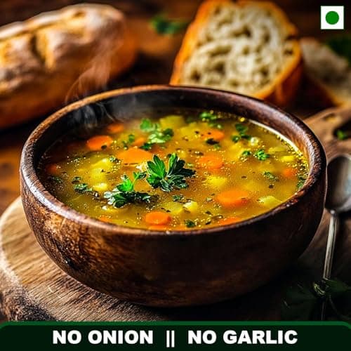 Manish Mangla Mix Vegetable Soup 200g | Instant Veg Soup Powder No Onion No Garlic | Healthy Soup Mix | Quick Soup Ready in Minutes | Rich Taste Vegetable Soup Powder — image 3