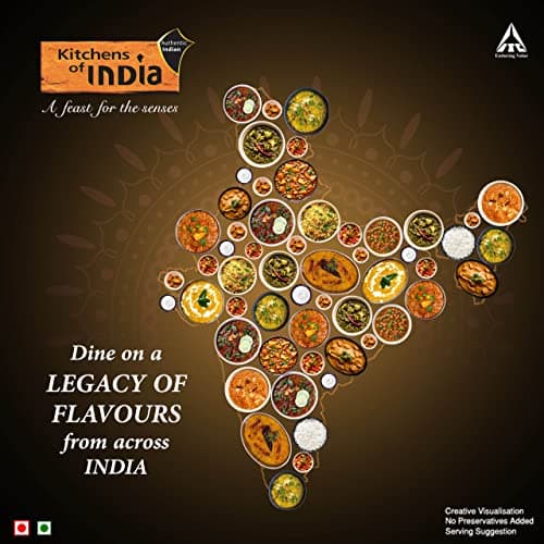Kitchens of India Aloo Matar, ITC Ready to Eat Indian Food, Just Heat and Eat, Microwavable, 285g — image 6