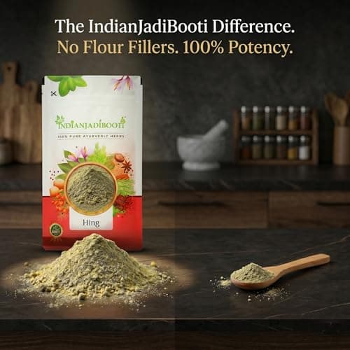 IndianJadiBooti Pure Hing (Asafoetida) | High-Potency Heeng for Digestive Comfort, Bloating Relief & Sattvic Culinary Flavor, 100 Grams Pack | (Pack Of 2) — image 6