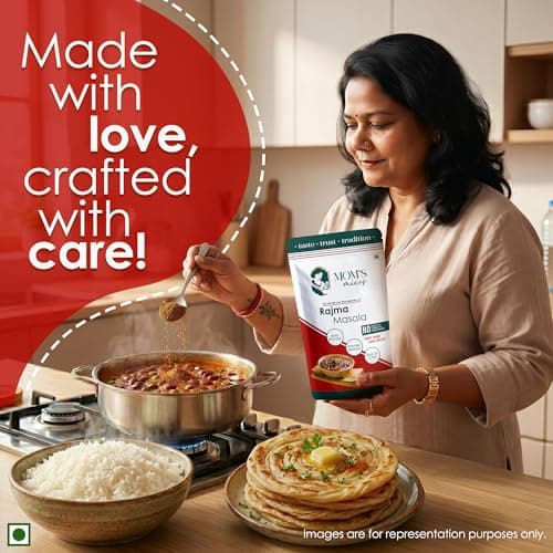 Mom’s Mixes Rajma Masala (Rajma Masala Powder) | Pre-Mix Masala | No Onion No Garlic (Jain Friendly) | Authentic North Indian Taste | No Preservatives | 200g — image 5