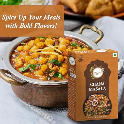 Chounk 100% Pure Punjabi Chana Masala 200g Powder No Onion No Garlic Ready To Cook Powder Masala — image 6
