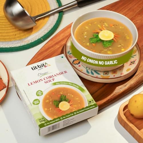 Tit-Bit Sweet Corn Soup Powder, Pack of 5 (250g), Instant and Tasty Corn Soup, No Onion No Garlic, Soup Packets for Easy Preparation — image 6