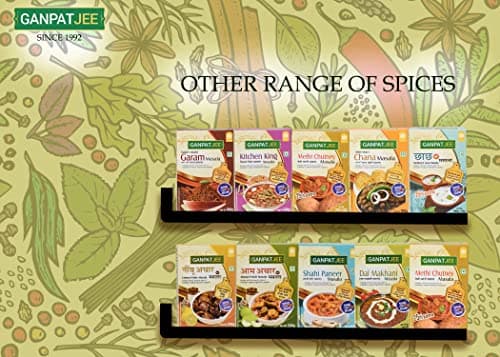 Ganpatjee Shahi Paneer Masala,100G | No need to add Cashew | Complete Ready Mix masala | No Onion No Garlic — image 8