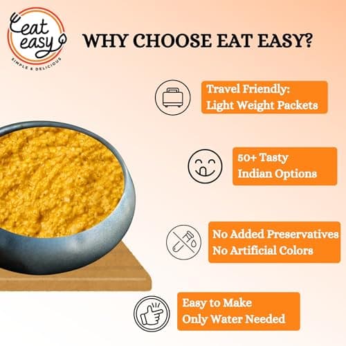 Eat Easy Ready to Eat Kids Dal Khichdi- 75g (Pack of 2) No Preservatives — image 5