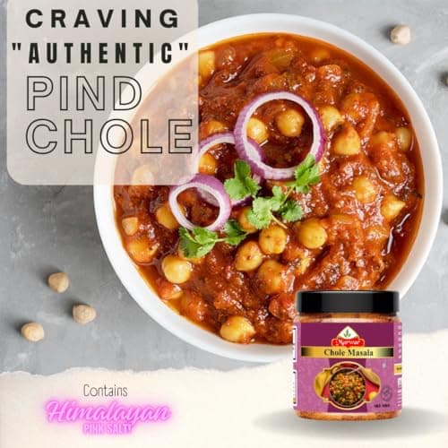 Marwar Chana Masala Or Chole Masala, 200G (Jar Pack), With No Onion & No Garlic, Chhole Masala with Natural Oils - No Artificial Color Used — image 2
