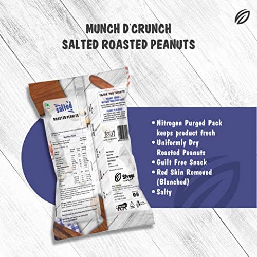 SHREGO Salted Roasted Peanuts 160G — image 4