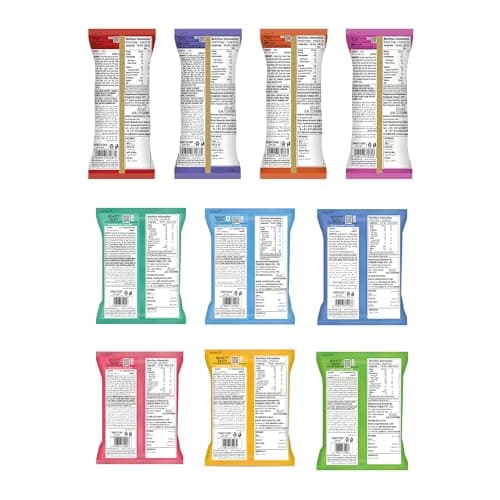 Roasty Tasty Assorted Namkeen Combo | Roasted Millet Snacks Pack | Palm Oil-Free, No Cholesterol, No Trans Fat Snack & Roasted Chana I Replacement to fried Snack, potato chips, bhujiya | Healthy Snacks for Weight Management | Pack of 10 — image 5