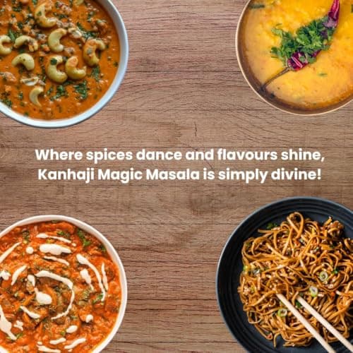 Kanhaji Masale Magic Masala, No Onion No Garlic, 100g to 1kg Pack Sizes (100 gm) — image 5