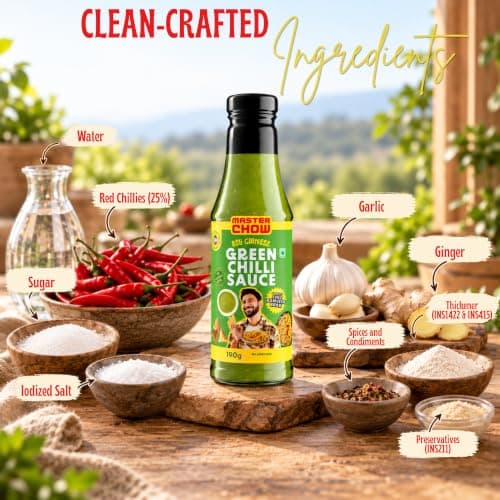 MasterChow Green Chilli Sauce - 190g — image 4