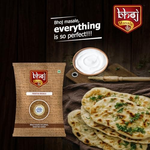 Bhoj Masale Paratha Masala 100GM | Premium Artisanal Jain Spices with Rich & Strong Flavour | Ready to Use | No added colours | No Onion and No Garlic (Jain Friendly) — image 6