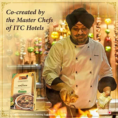 Kitchens of India Murgh Methi, ITC Ready to Eat Indian Food, Just Heat and Eat, Microwavable, 285g — image 4