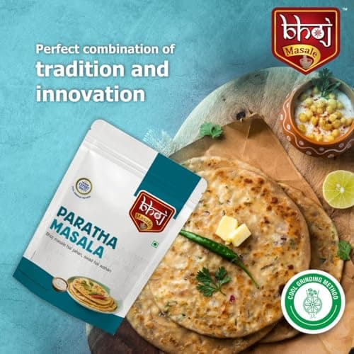 Bhoj Masale Paratha Masala Powder 200Gm Each (Pack of 2)|Premium Artisanal Jain Spices With Rich & Strong Flavour|Ready To Use|No Added Colours|No Onion And No Garlic Added (Jain Friendly) — image 7