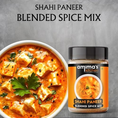 Amima's Kitchen Combo Of Shahi Paneer + Dal Makhani Jain Spice Mix (No Onion No Garlic) – 100 Grams (Pack of 2) | Blended Spice Mix | For Healthy and Delicious Cooking | No Synthetic Flavour & Color | Ready Masala Powder — image 2